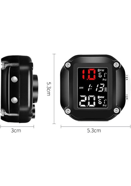 Motosiklet Lastik Basınç Monitörü Tpms Motosiklet Elektrikli Araç Lastik Basınç Monitör Algılama Sistemi Yüksek Hassasiyet (Yurt Dışından) modelleri