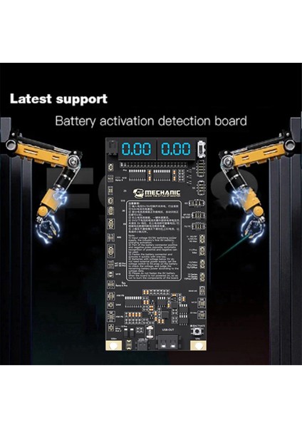 Mekanik F918 Pil Aktivasyon Algılama Kartını Iphone 5g-15 Pro Max Hw Android Için Hızlı Şarj (Yurt Dışından) fiyatları