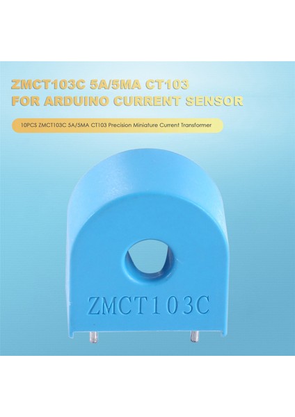 10PCS ZMCT103C 5A/5MA CT103 Hassas Minyatür Akım Transformatör Sıralı 2 Pimli Dıp-2 (Yurt Dışından) indirimleri