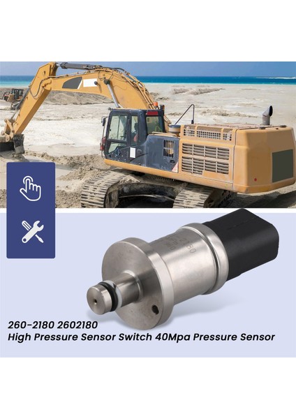 260-2180 2602180 Yüksek Basınç Sensörü Anahtarı 40MPA Kaynak Excakatör Makinesi Için Basınç Sensörü 349D 374D 390D (Yurt Dışından) fırsatları