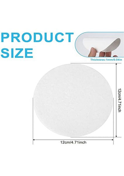 150PCS Mikrodalga Fırın Kağıt Turu, 4.7 Inç Yüksek Sıcaklıkta Seramik Fırın Kağıt Raf Kağıdı Dıy Cam Kaynaştırma El Sanatları (Yurt Dışından) fiyatları