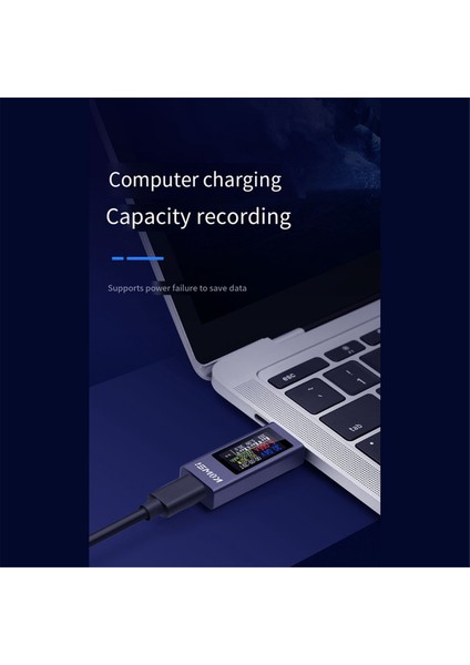 Kowsi Power Metre Çok Fonksiyonlu Dijital Ekran Dc Voltajı Ammetre Güç Ölçer Tip-C Şarj Test Cihazı (Yurt Dışından) fiyatları