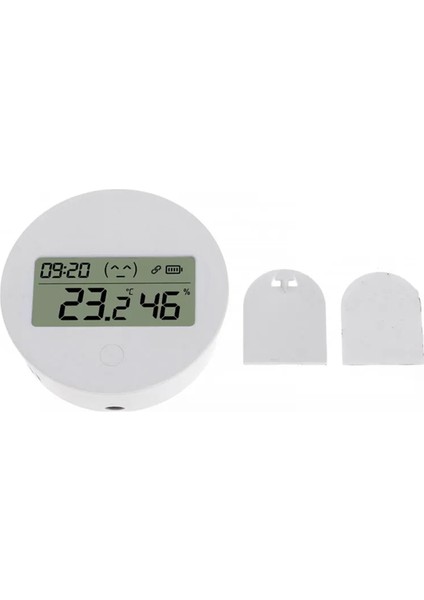 Akıllı Sıcaklık ve Nem Sensörü LCD Ekran Ekran Sıcaklık ve Nem Sensörü Sesli Asistan Uyumlu (Yurt Dışından) fırsatları