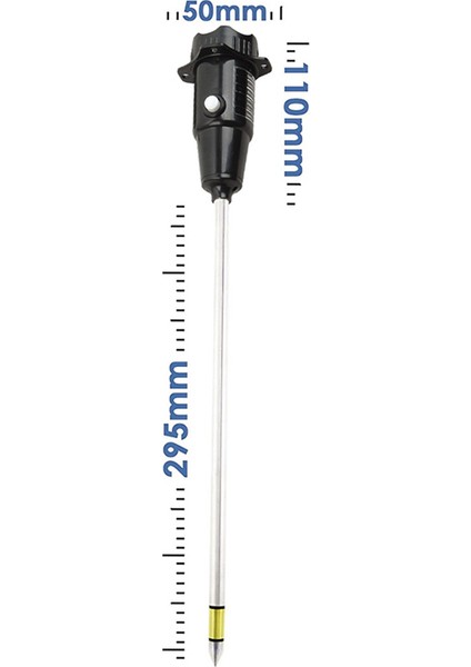 Uzun Prob Derin Toprak Ph Nem Metre 2 In-1 In-1 Tester Profesyonel Test Higometresi Büyük Pot Bitkileri Bahçe Çiftçiliği (Yurt Dışından) indirimleri