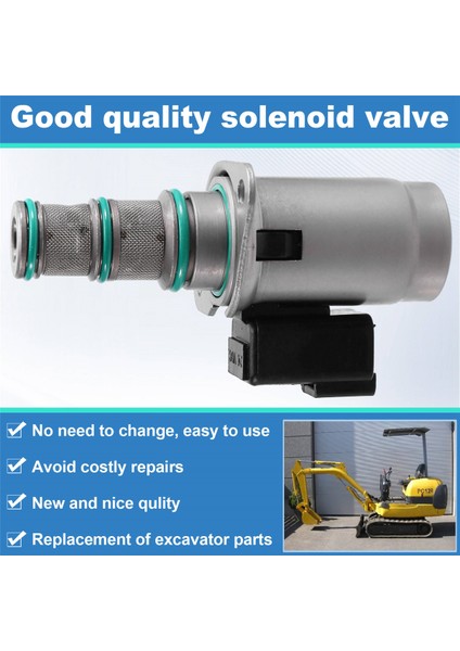 42N-64-11721 Komatsu Için Yüksek Kaliteli Solenoid Valf PC95 PC12R-8 Ekskavatör Elektrik Parçaları SV98-T39 24V (Yurt Dışından) fırsatları