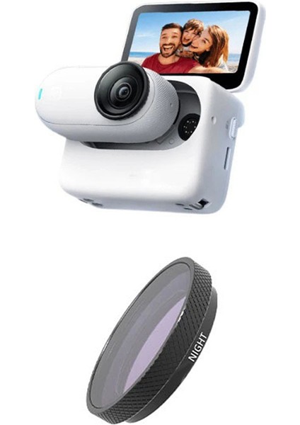 INSTA360 GO3S Gece Polarize Koruyucu Kamera Filtresi Için Kamera Lens Filtresi (Yurt Dışından) indirimleri