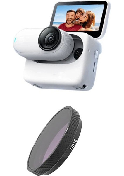 INSTA360 GO3S Için Kamera Lens Filtresi ND16 Polarizasyon Koruyucu Kamera Filtresi (Yurt Dışından) indirimleri