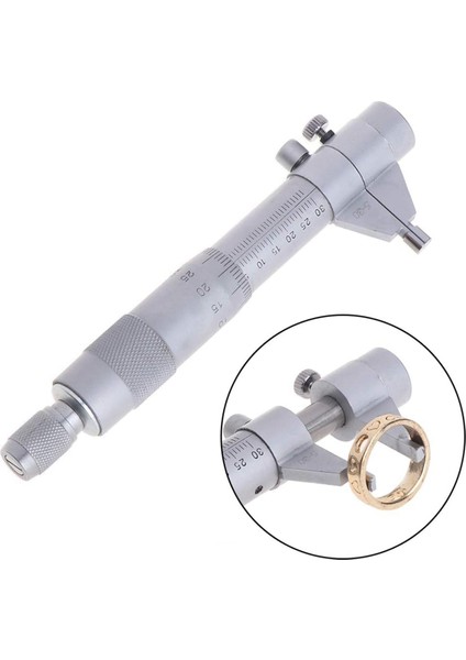 5-30MM Dahili Mikrometre 0.01MM Paslanmaz Çelik Doğru Vida Göstergesi Metrik Iç Çapı Ölçüm Aracı (Yurt Dışından) fırsatları