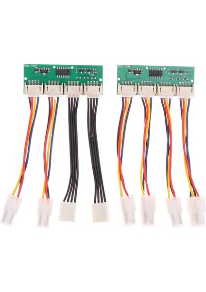 2pcs S19 S21 Fan Fan Faner Dummer 12V 4pin Fan Simülatör Emülatörü Antminer Için Özel S21 S19KPRO T21 Ks5 KS5PRO (Yurt Dışından)