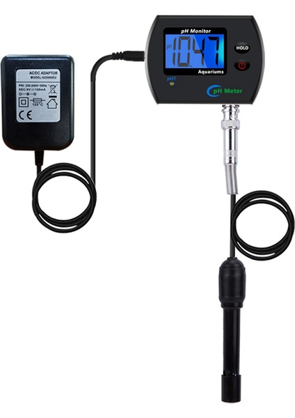Dijital Ph Metre Akvaryum Içme Suyu Çevrimiçi Ph Monitörü Profesyonel Doğru Su Kalitesi Test Cihazı Ab Fişi (Yurt Dışından)