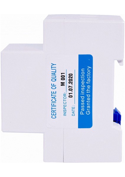 230V Ac Dın Demiryolu Tek Faz Sıfırlama Sıfır Enerji Ölçer Kwh Voltaj Akım Güç Tüketimi Sayaç Wattmetre (Yurt Dışından)