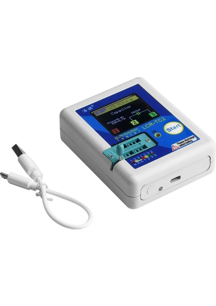 Lcr-Tc2 Yükseltilmiş Yüksek Hassas Çok Fonksiyonlu Diyot Triot Kapasitans Ölçer Esr Arka Işığı Transistör Test Merkezi Lcr Ölçer (Yurt Dışından) fırsatları