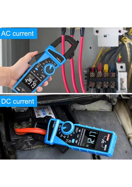 1000A True Rms Dijital Kelepçe Ölçer 1000V Ac Dc Otomatik Voltaj Tanıma Ncv Amperimetrica Kapasitans Temp Ohm Hz Test Cihazı (Yurt Dışından) indirimleri