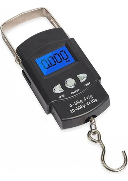 1pcs 50KG Seyahat Ölçeği Cetvel ile Dijital Balıkçılık Ölçeği Yüksek Hassas Balıkçılık Ölçeği Pil Yok (Yurt Dışından)
