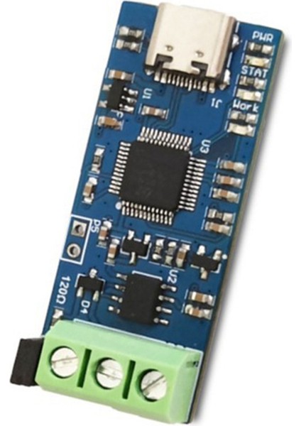Type-C USB To Can Modül 5V Can Can Analyzer USB To Can Converter Modül Kanabası V2.0 Can-Fd Can Bus Analizisi (Yurt Dışından)