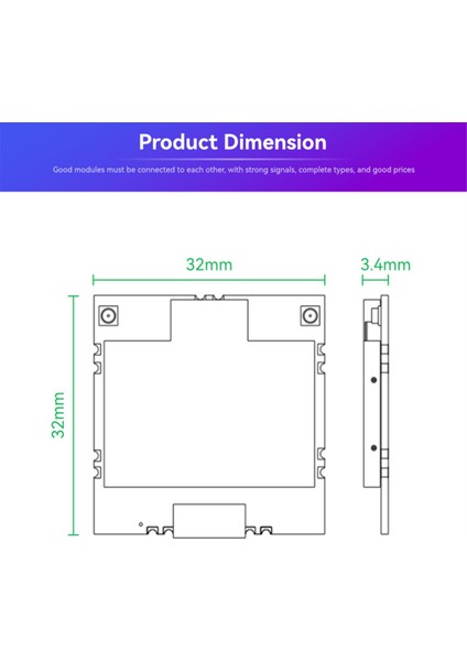 Lb-Link Eşleme Modülü BL-M8812EU2 Fem Kablosuz Eşleme Modülü Yüksek Güçlü 5g Wifi Modülü (Yurt Dışından) modelleri