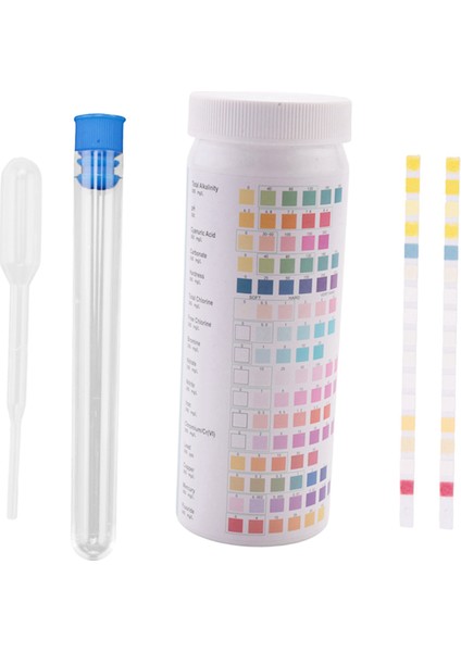 Su Test Şeritleri Içme Su- Epa Düzeyinde Ev Kullanımı, Kurşun, Cıva, Demir, Ph, Sertlik ile Su Testi Şeritleri (Yurt Dışından) fırsatları