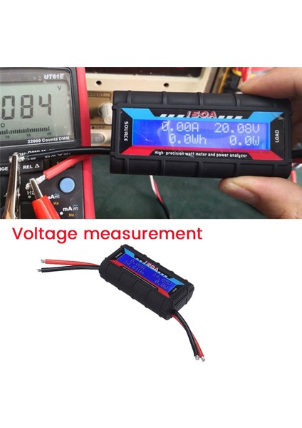 150A Yüksek Hassas Watt Metre Güç Analizörü Arka Işık LCD Wattmetre 150A Power Metre Analiz Enstrümanı (Yurt Dışından) fiyatları
