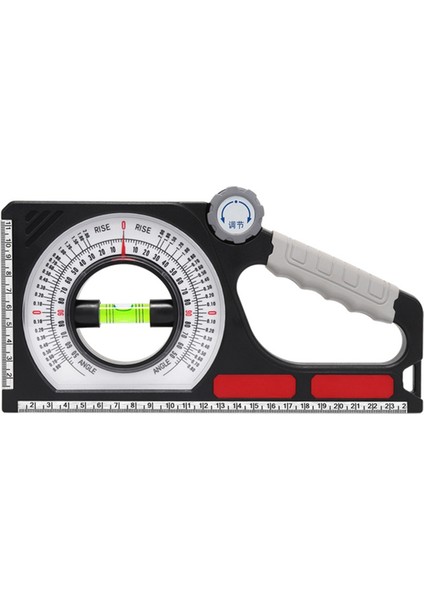 Mühendislik Eğim Ölçeği Eğim Ölçüm Cetvel Manyetik Yamaç Ölçüm Enstrümanı Profesyonel Eğim Ölçüm Aracı (Yurt Dışından)