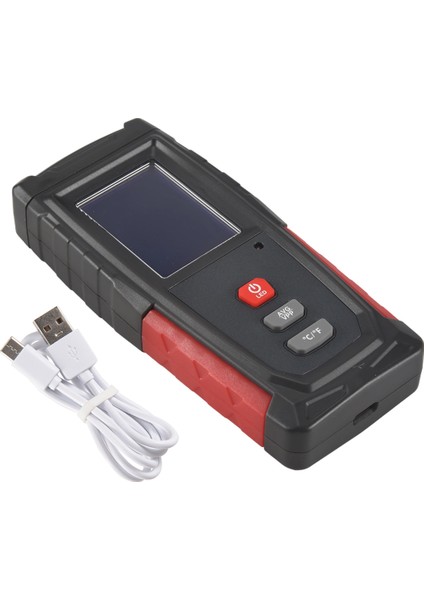 Emf Metre USB Şarj Edilebilir, Elektromanyetik Alan Için Radyasyon Dedektörü ve Ev Aletleri Için Sıcaklık Hassas (Yurt Dışından) modelleri