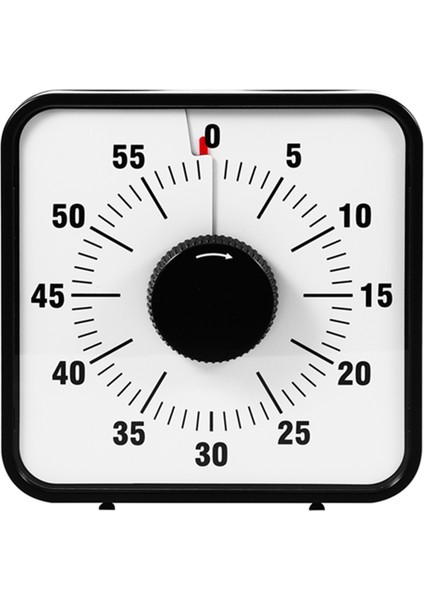 Vizyon Zamanlayıcı 60 Dakika Zamanlama Arka Bacak Standı Geri Sayım Saati Mutfak Pişirme Zamanlayıcısı Sınıflar Veya Toplantılar Için (Yurt Dışından)