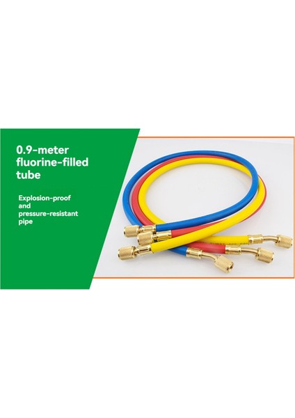 R134A Florür Tablo Kar Basınç Göstergesi Ac Manifold Gösterge Seti R134A Florür Tablo Kar Basıncı (Yurt Dışından) indirimleri