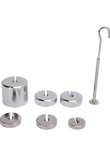 Laboratuvar Yuvalı Kütle Kiti, Yuvalı Ağırlıklar, Kullanımı Kolay Portatif Krom Çelik Yüksek Sınıf Için Yüksek (Yurt Dışından) indirimleri