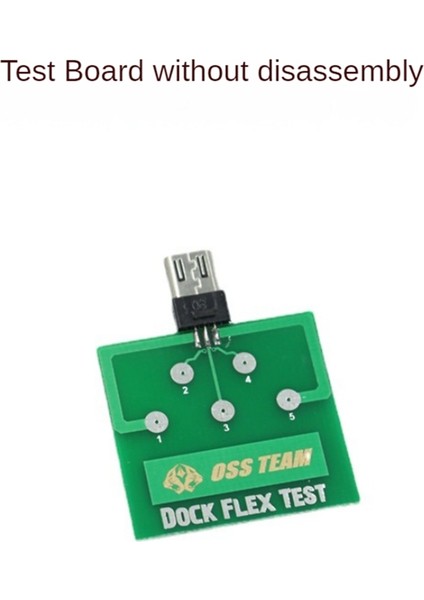 Oss Takım 2pcs Mikro-Usb Pcb Test Kartı Şarj Dock Flex Test Cihazı Tip-C Usb3.1 Akıllı Telefon Onarım Konnektörü (Yurt Dışından) indirimleri