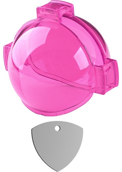 INSTA360 X3 Dalış Kasası Için Dalış Filtresi, Tüplü Dalışta Renk Düzeltmesi, Şnorkel ve Sualtı Fotoğrafları Videolar, Mor (Yurt Dışından)