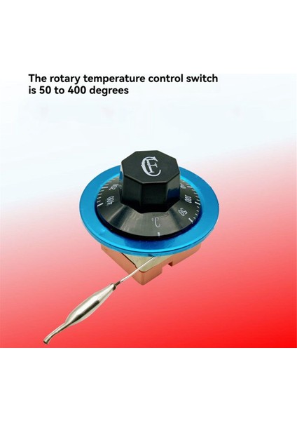 Elektrikli Fırın Termostat Sıcaklık Kontrolör Anahtarı 50-400 ℃ (122-752 ℉) Ayarlanabilir Dijital Sıcaklık Kontrolü 250V 16A (Yurt Dışından) fırsatları