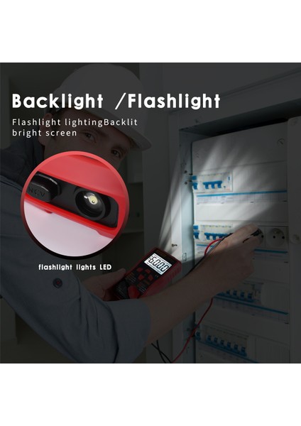 Aneng M118A Mini Dijital Multimetre Dayanıklı Otomatik Gerçek Rms Test Cihazı 6000 Sayısı Otomatik Araç Ac/dc Transistör Voltaj Ölçer (Yurt Dışından) indirimleri