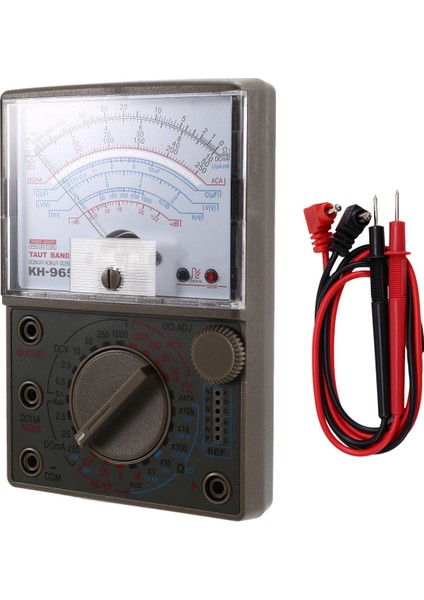 KH-965 Analog Multimetre Mekanik Işaretçi Ölçer Ac/dc Voltaj Test Pen Multi Test Cihazlı Akım Direnç Ölçer (Yurt Dışından)