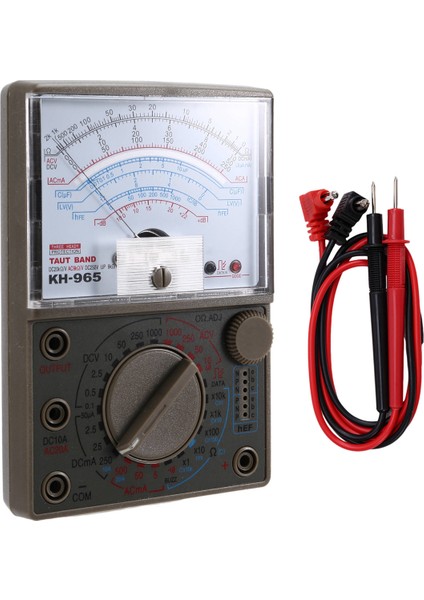 KH-965 Analog Multimetre Mekanik Işaretçi Ölçer Ac/dc Voltaj Test Pen Multi Test Cihazlı Akım Direnç Ölçer (Yurt Dışından) fiyatları