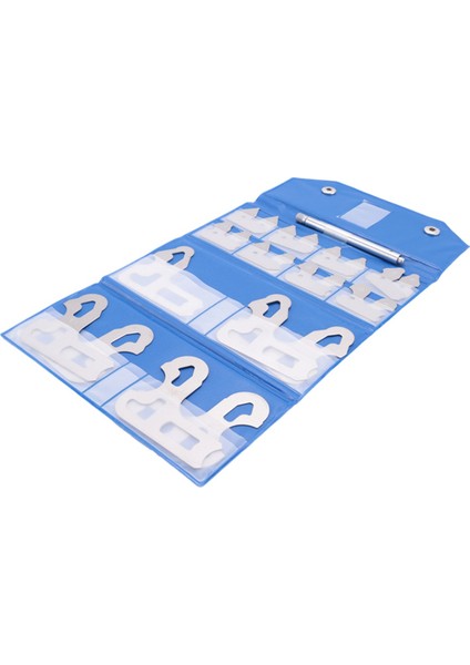 26 Pcs Radıus Gauge Set Fraksiyonel 1/64-1/2 Inçlik Gags Tutucu, Radius Ölçüm Aracı (Yurt Dışından) modelleri