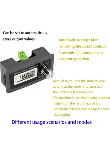 2 Pack 4-20MA Akım Döngü Sinyal Jeneratörü 0.01 Hassas Iki Telli Plc Enstrümanı (Yurt Dışından) fırsatları