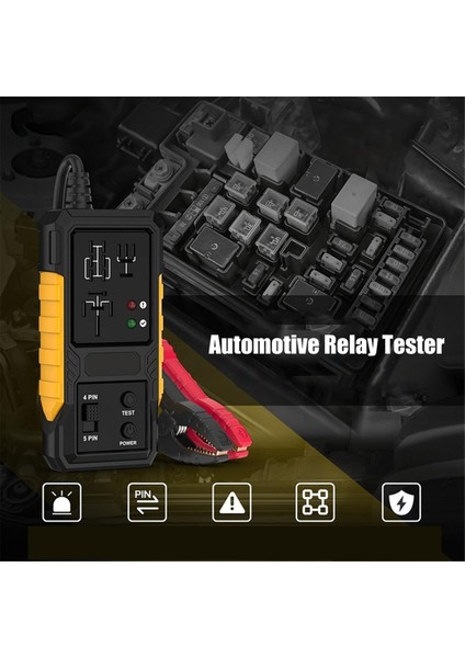 Hızlı Pil Testi Için Otomotiv Röle Test Cihazı, Araba Tanılama Aracı, 12V Yüksek Hassasiyet Devre Test Cihazı (Yurt Dışından) modelleri