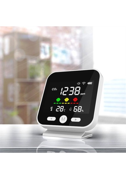 Tuya Wifi Hava Kalitesi Monitörü Co2 Karbon Dioksit Ölçer Sıcaklık Nem Ölçüm Dedektörü Ndır Kızılötesi Test Cihazı (Yurt Dışından) fırsatları