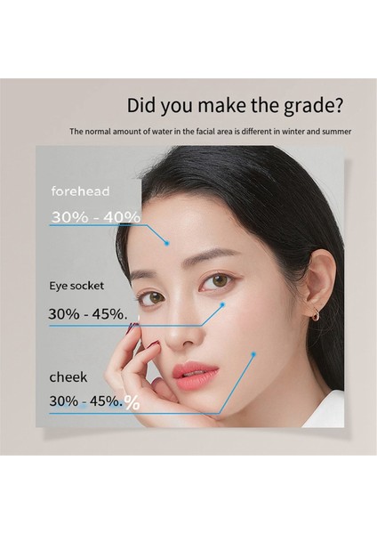 Yeni Cilt Dedektörü, Taşınabilir Kolay Kullanım Yüz Test Cihazı Dedektörü Cilt Yağı Içerik Analizörü Güzellik Salon Spa Home Home (Yurt Dışından) fiyatları