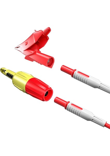 6pcs Multimetre Sınavı Timsah Klipsli Kitler, Multimetre Voltmetre Için Tel Delicilik Probları Klipsi (Yurt Dışından) fiyatları
