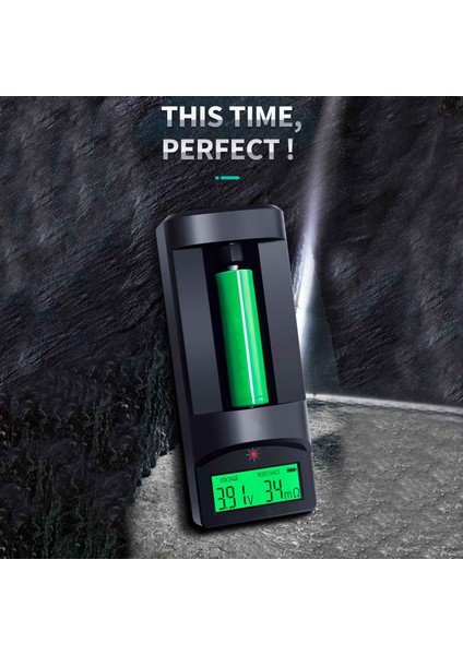 Dijital Ekran Pil Voltajı Dahili Direnç Test Cihazı 0-999MΩ Universal 18650 Lityum Pil Aa Algılama (Yurt Dışından) fiyatları