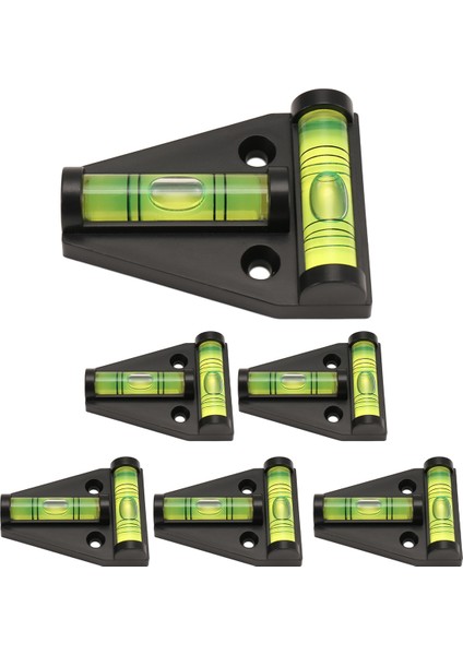 6 Paket Rv T Seviyesi, 2 Yönlü T-Tipi Çapraz Kontrol Kabarcık Seviyesi Karavan Rv Camper Römork Karavan Makineleri Teknesi (Yurt Dışından) modelleri