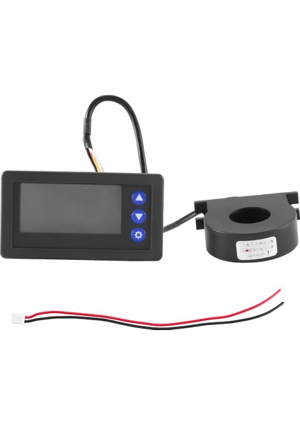 Pil Monitör Salonu Coulomb Test Cihazı Dc 9-100V 300A Dijital Voltmetre Ammetre Kapasite Güç Elektrik Ah Voltaj Ölçer (Yurt Dışından)