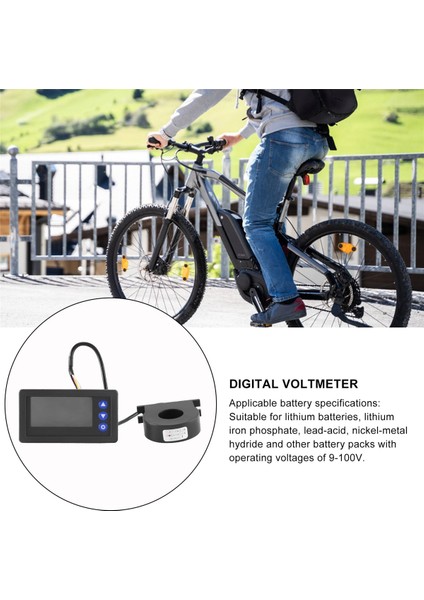 Pil Monitör Salonu Coulomb Test Cihazı Dc 9-100V 300A Dijital Voltmetre Ammetre Kapasite Güç Elektrik Ah Voltaj Ölçer (Yurt Dışından) fırsatları