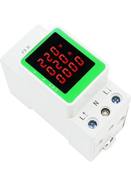 3ın1 100A AC160-275V Voltaj Akım Kwh Elektrik Enerji Monitörü Ölçer Volt Amp Voltmetre Ammetre Wattmetre Dın Ray (Yurt Dışından) fiyatları