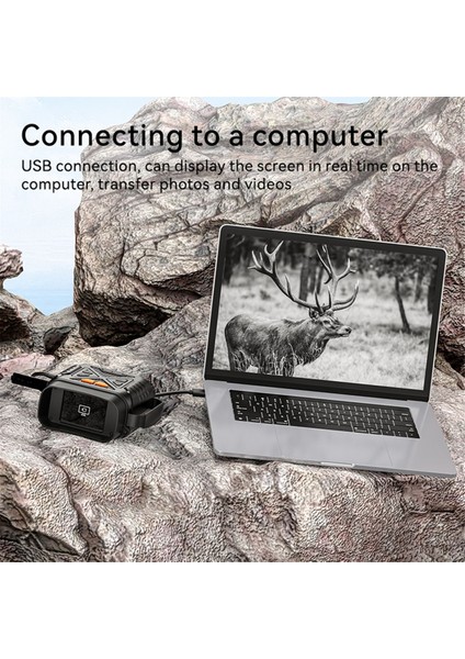 Yeni 4K Düşük Işık Tam Renkli Gece Görme Binoküler Büyük Ekran Ultra Yüksek Tanımlı Kızılötesi Açık Teleskop (Yurt Dışından)