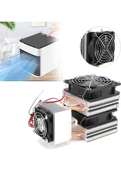 Yarıiletken Soğutma Sistemi 12V Yarıiletken Soğutma Soğutma Sistemi Mini Buzdolabı Için Termoelektrik Soğutucu (Yurt Dışından) fiyatları