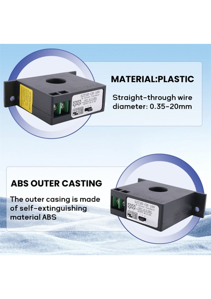 Ac Akım Verici Ac Akım Dönüştürücü Aşırı Yük Koruyucu Girişi Ac 0-200A Çıktı Dc 0-10V SZT20-CH-10V (Yurt Dışından) indirimleri