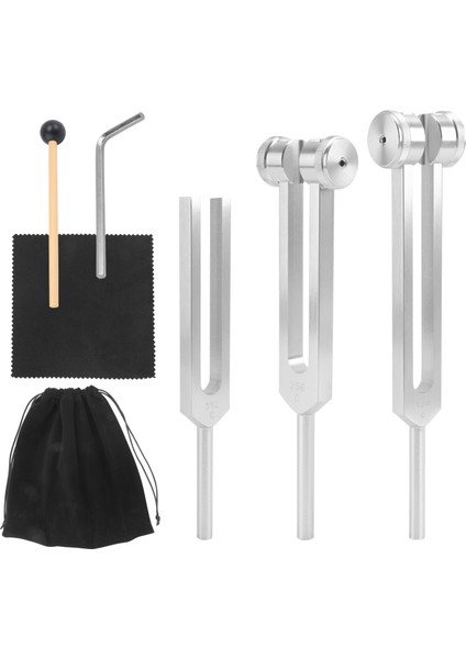 Tuning Forks SET-128 Hz, 256 Hz, 512 Hz, Tuning Çatalları Iyileşme, Çakra, Ses Terapisi, Beden, Zihin ve Ruh Için Mükemmel (Yurt Dışından) modelleri