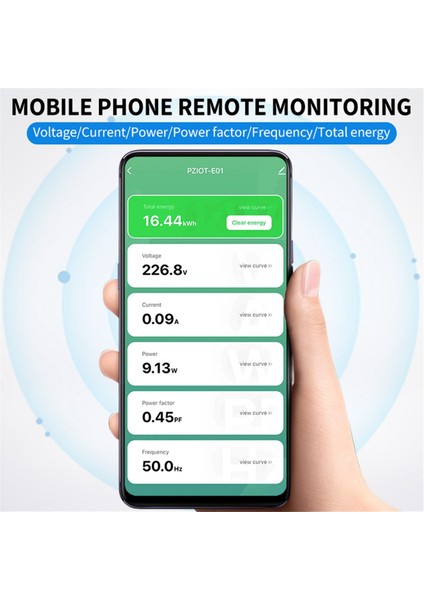 Peacefair Taa Enerji Ölçer Tek Fazlı Ac Din Ray Modülü Wifi Akıllı Kwh Güç Tüketim Ölçer Watt Metre Voltmetre Ampermetre (Yurt Dışından) modelleri