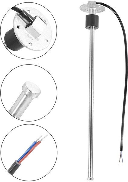 0-190 Ohm Su Seviye Gösterge Metre 200MM Yakıt Seviyesi Sensörü Tekne Araba Kamyonu Için Yakıt Göstergesi (Yurt Dışından) modelleri